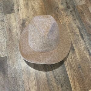 Women’s wool wide brim western boho hat